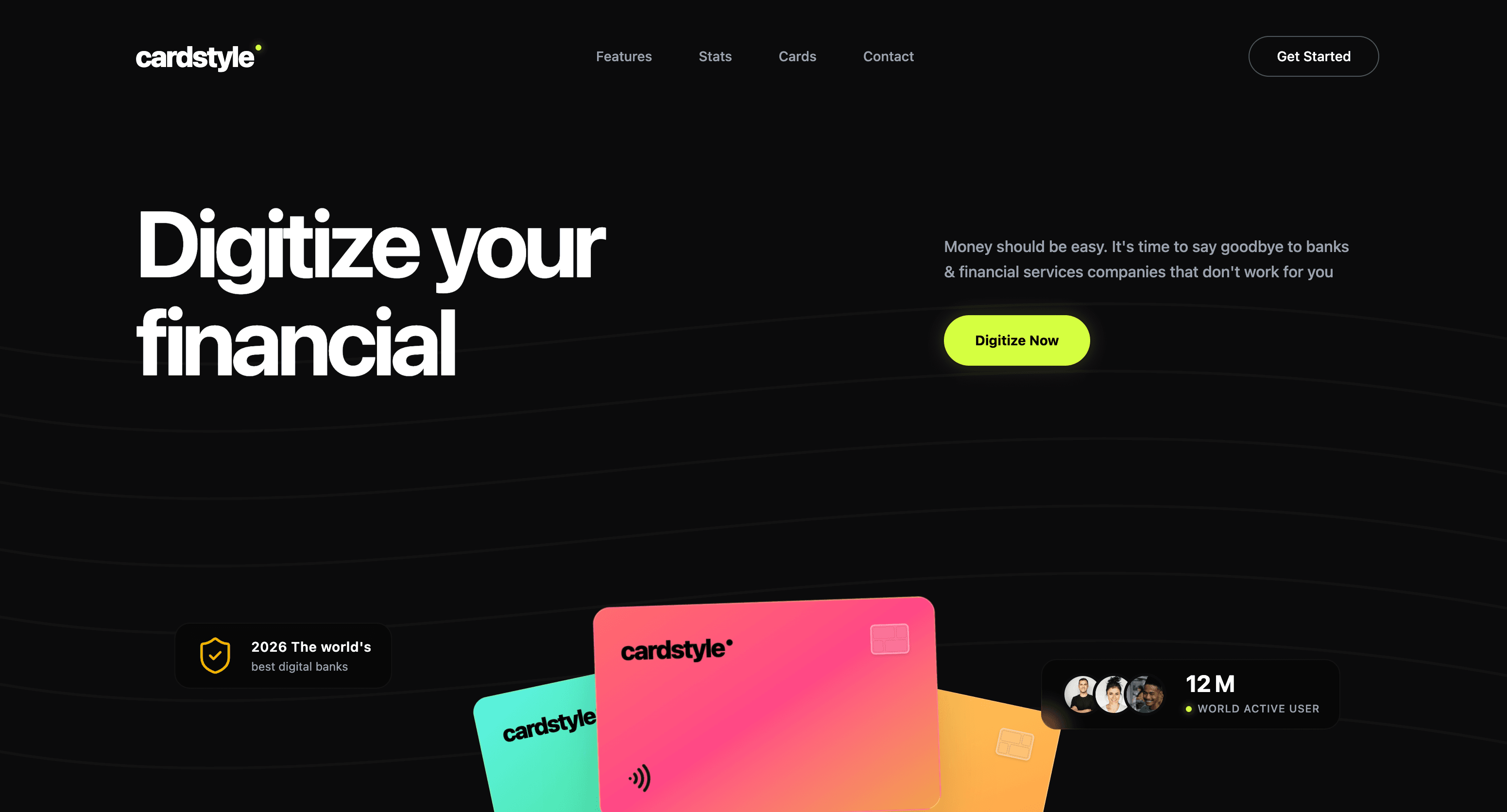 CardStyle Landing Page Builder